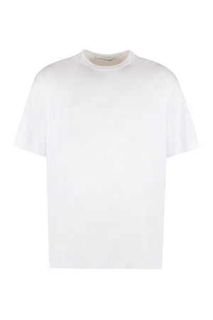 Cotton crew-neck T-shirt-0